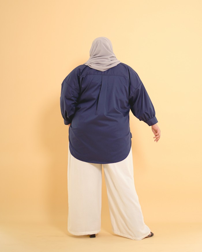 Noelle Shirt (Navy Blue)