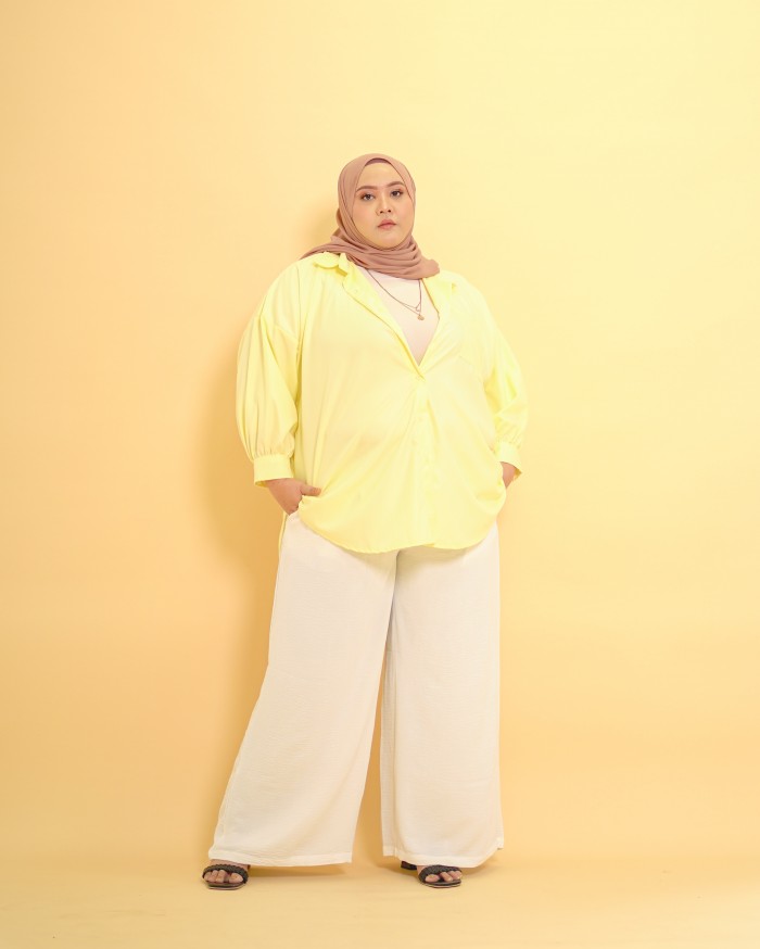 Noelle Shirt (Soft Yellow)