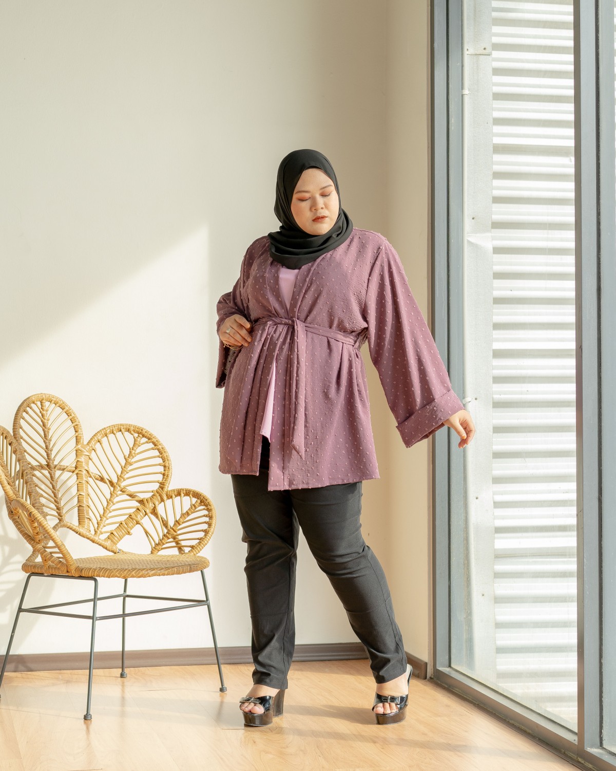 Christy Kimono Cardigan (Yam)
