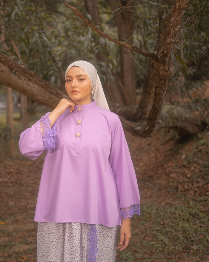 Nona Ajijah Kurung (Lilac)