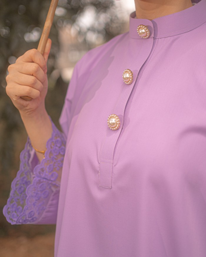 Nona Ajijah Kurung (Lilac)