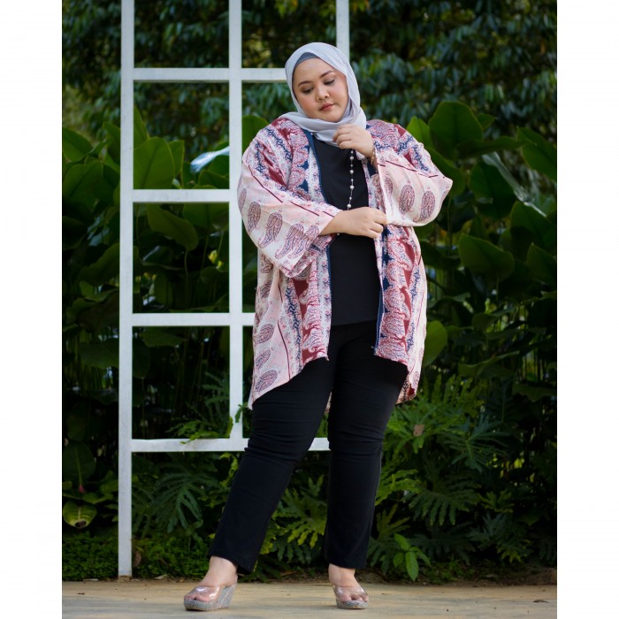 Callie Kimono Cardigan (Soft Pink)