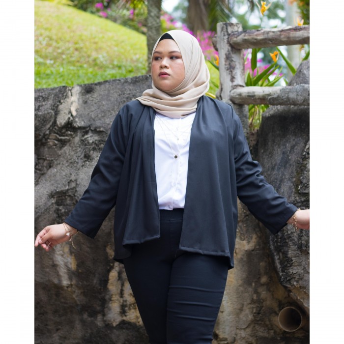 Sophie Basic Cardigan (Black)