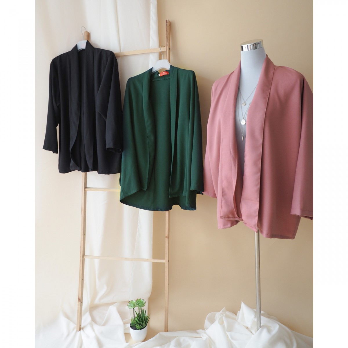 Sophie Basic Cardigan (Emerald)