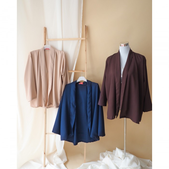 Sophie Basic Cardigan (Dark Chocolate)