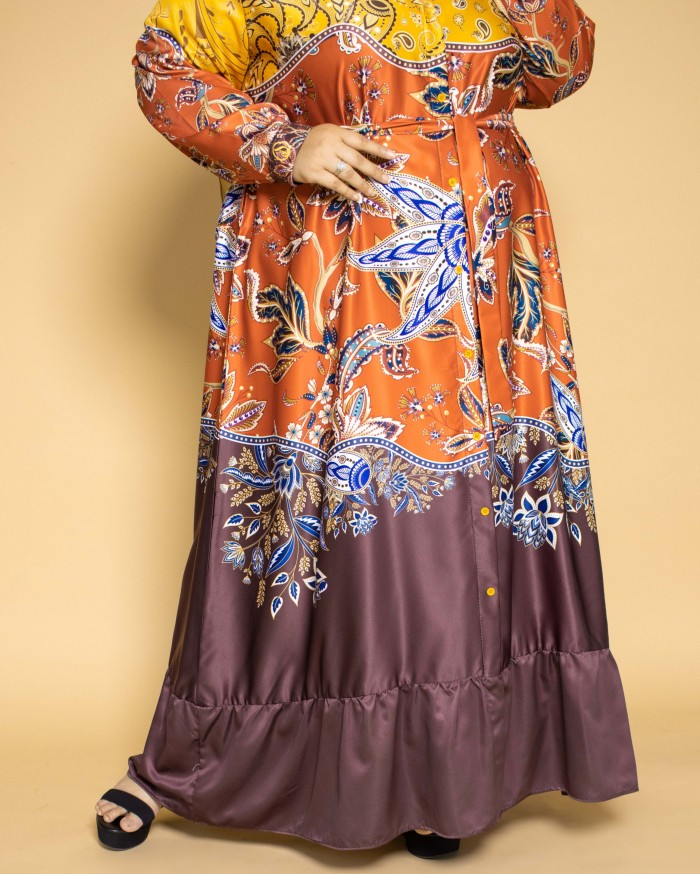 Marissa Batek Dress (Sunset)