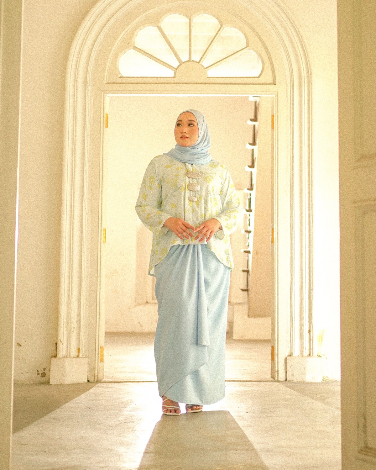 Ako Kesuma Kebaya Pario (Baby Blue)