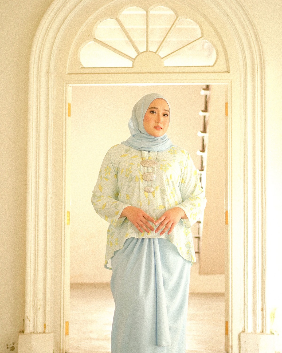 Ako Kesuma Kebaya Pario (Baby Blue)