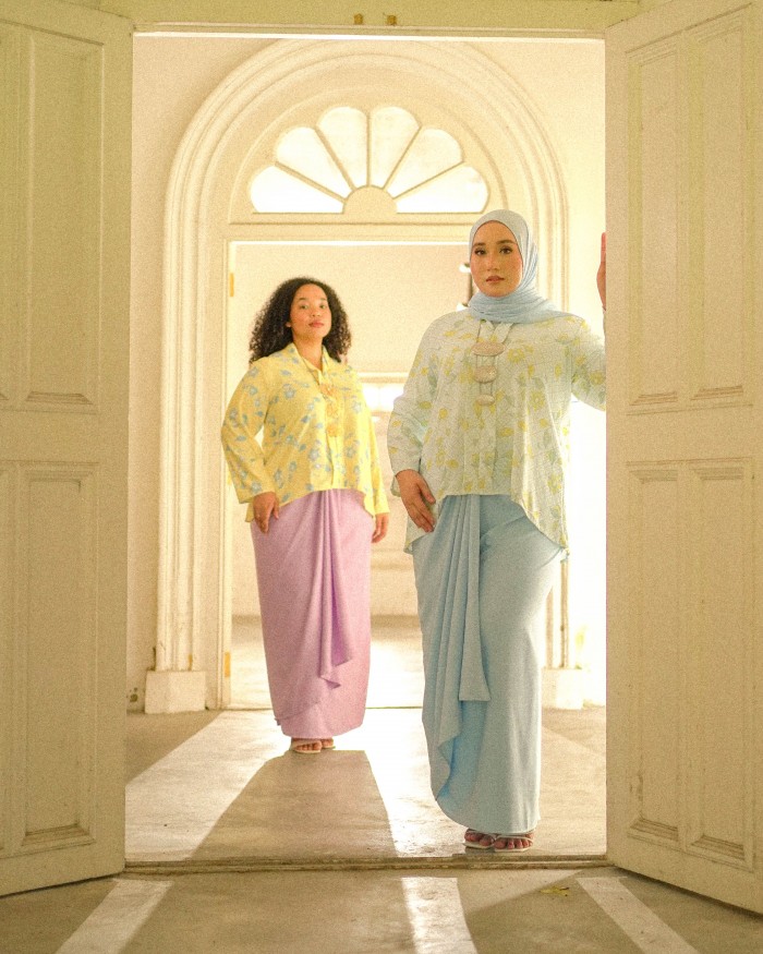 Ako Kesuma Kebaya Pario (Baby Blue)