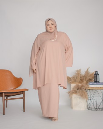 Amalin Riau Kurung (Nude)