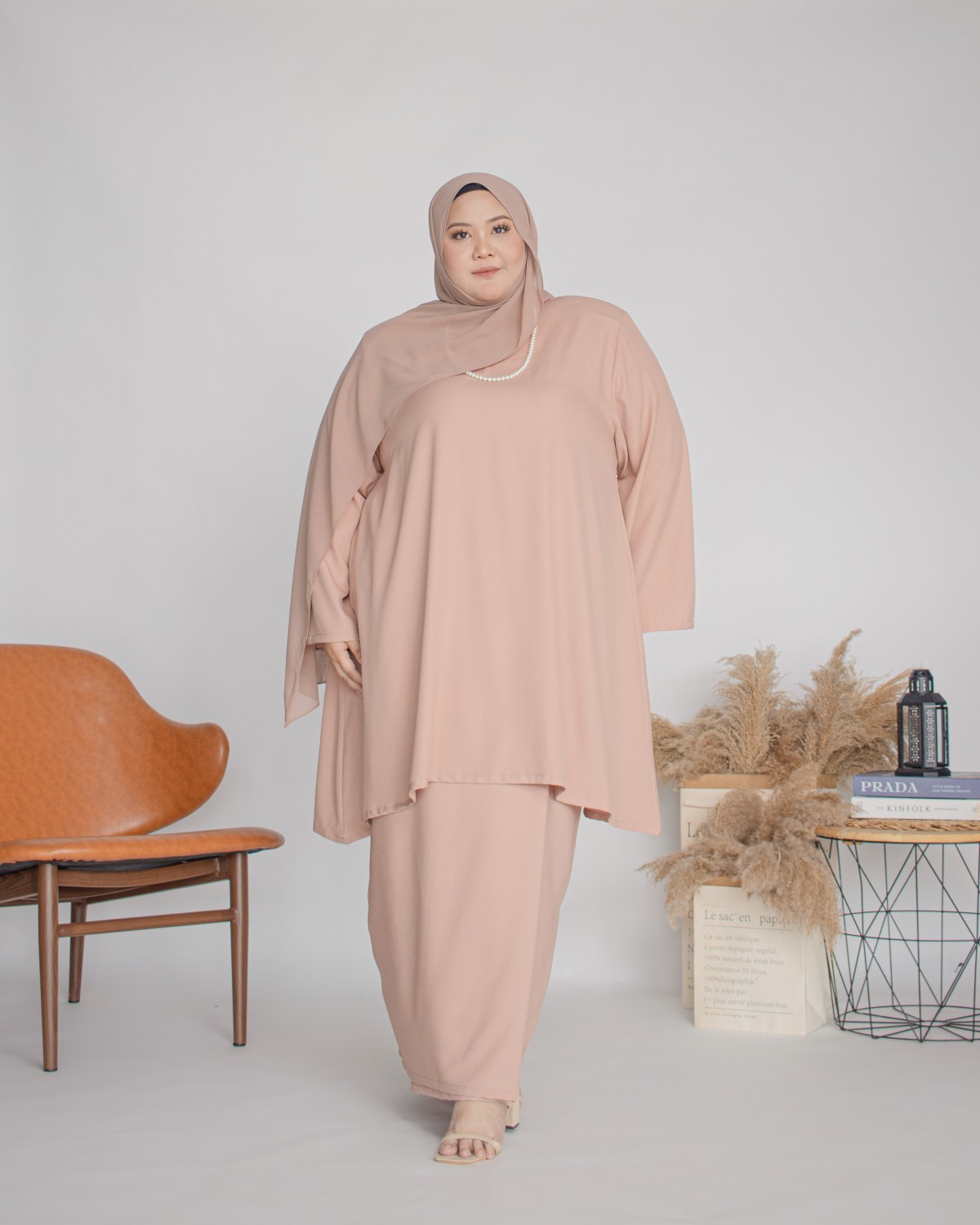 Amalin Riau Kurung (Nude)