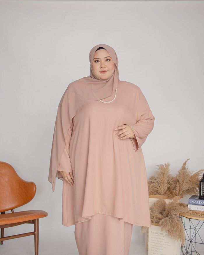 Amalin Riau Kurung (Nude)