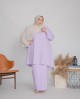 Amalin Riau Kurung (Lilac)