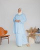 Amalin Riau Kurung (Baby Blue)