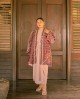 Dian Androyowati Cardigan Dress (Maroon/Taupe)