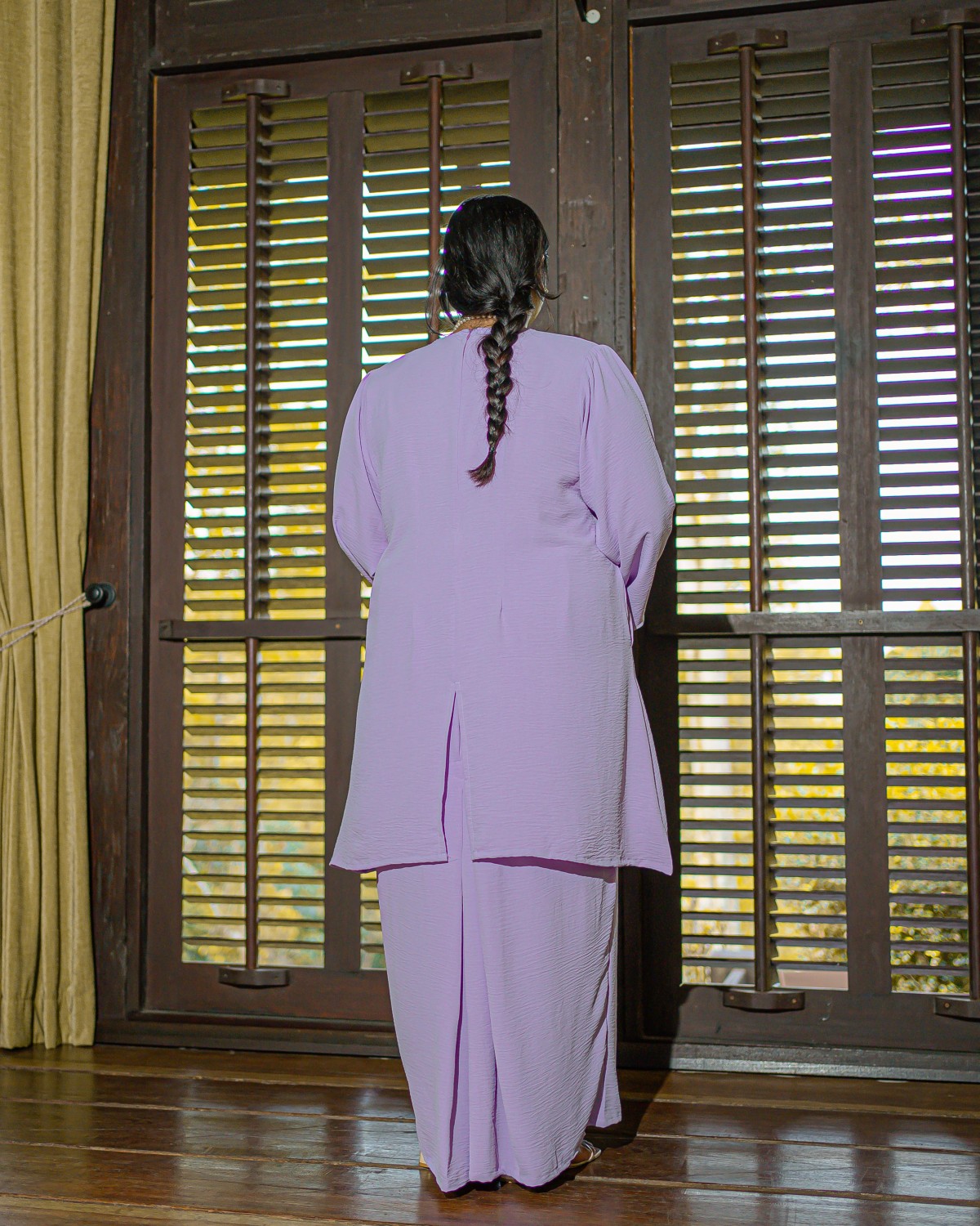 Ayong Rahmah Kurung (Lilac)