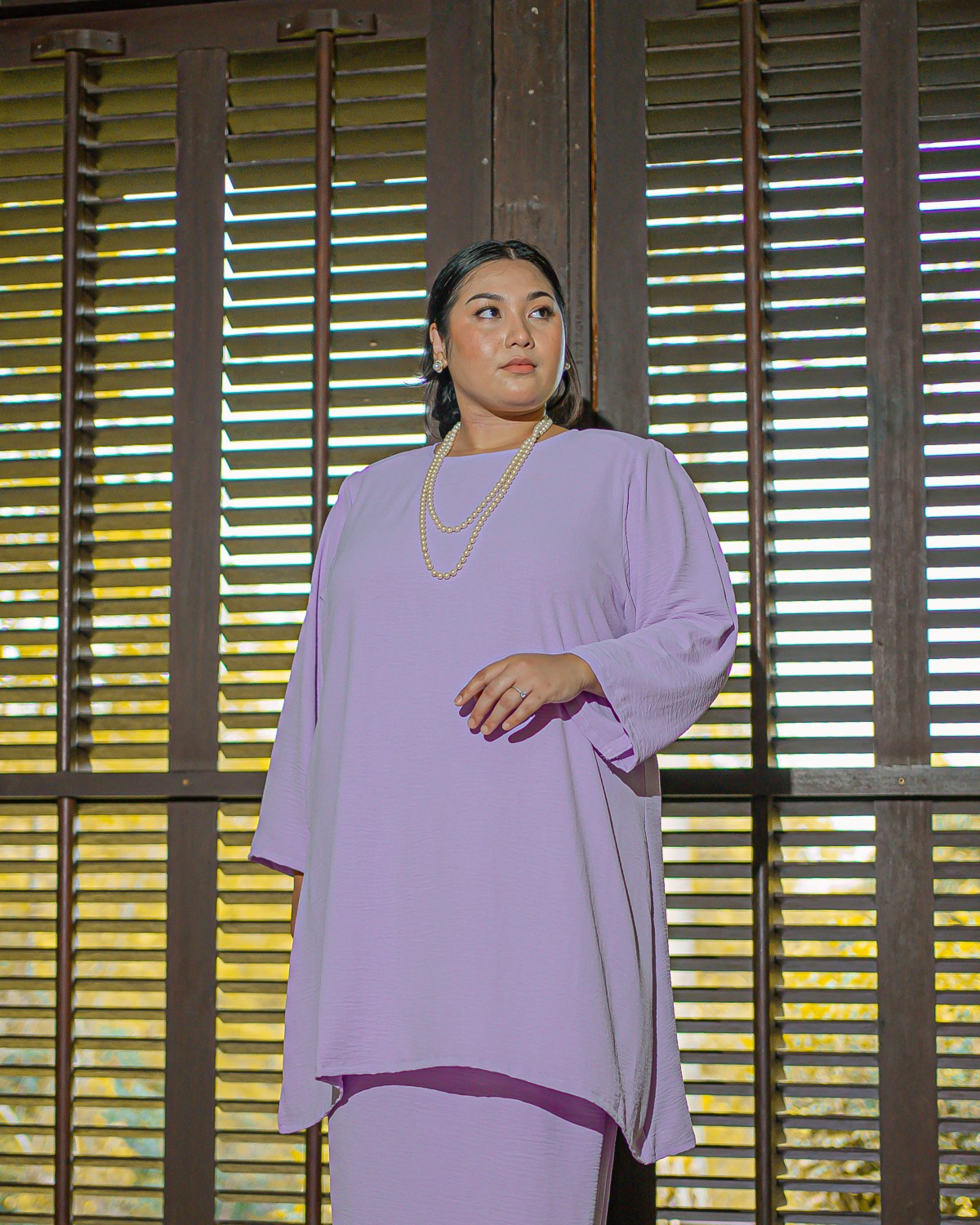 Ayong Rahmah Kurung (Lilac)