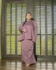 Ayong Saadah Doll Kurung (Dusty Purple)