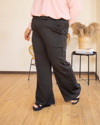 Polly Bootcut Pants (Black)