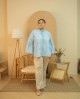 Dehlia Bell Sleeve Top (Baby Blue)