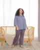 Naomi Baggy Shirt (Blue Grey)