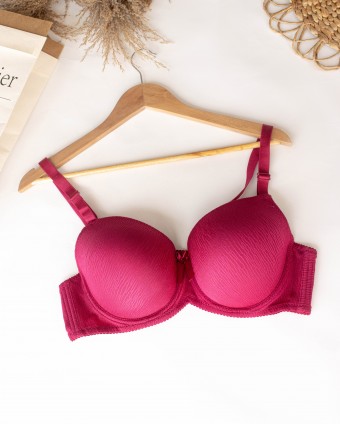 Chloe Wired Bra (Maroon)