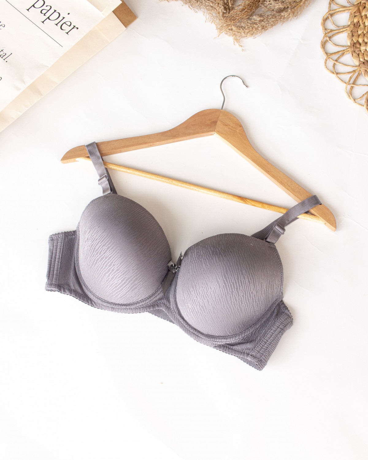 Chloe Wired Bra (Grey)