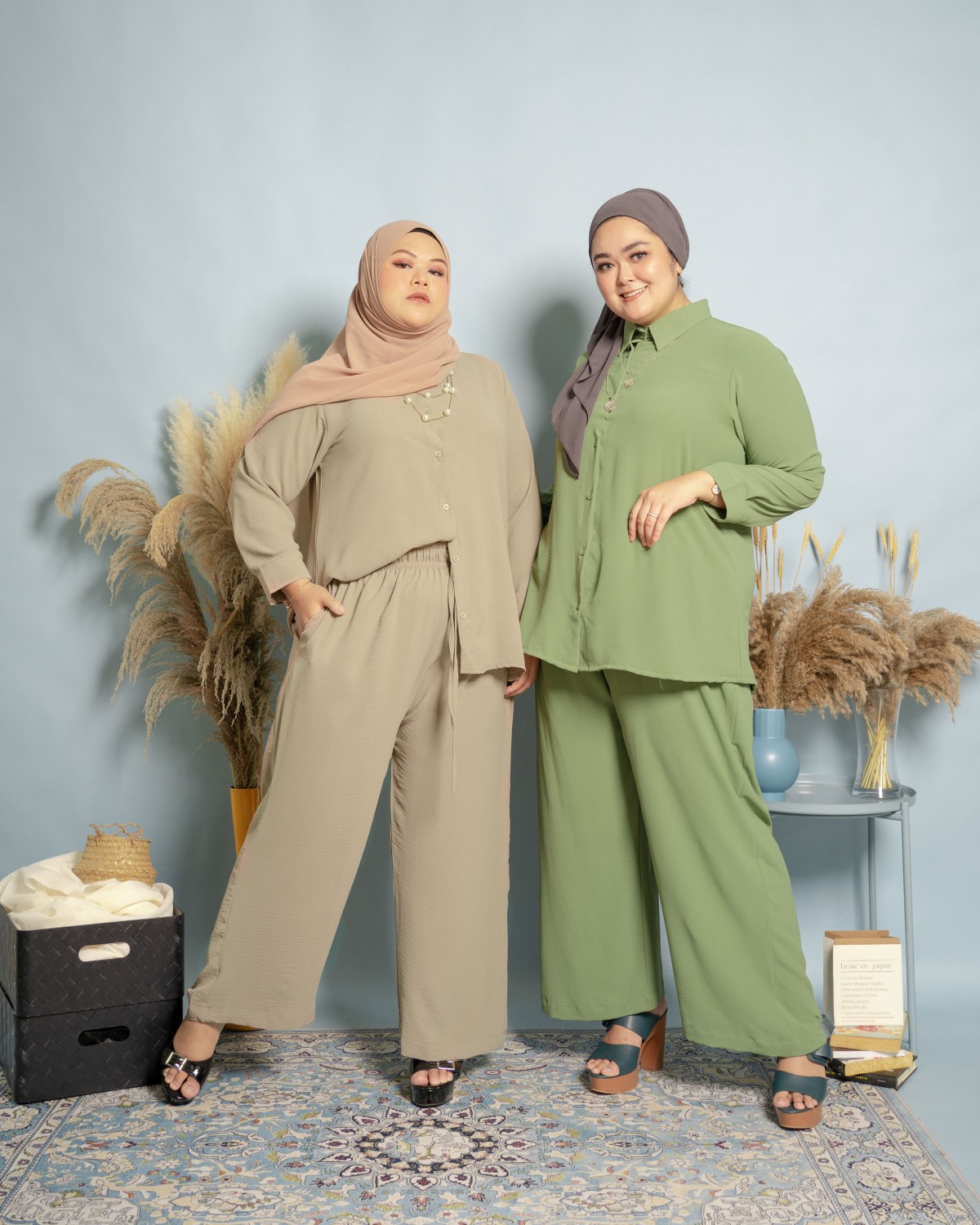 Karla Suit (Green Tea)