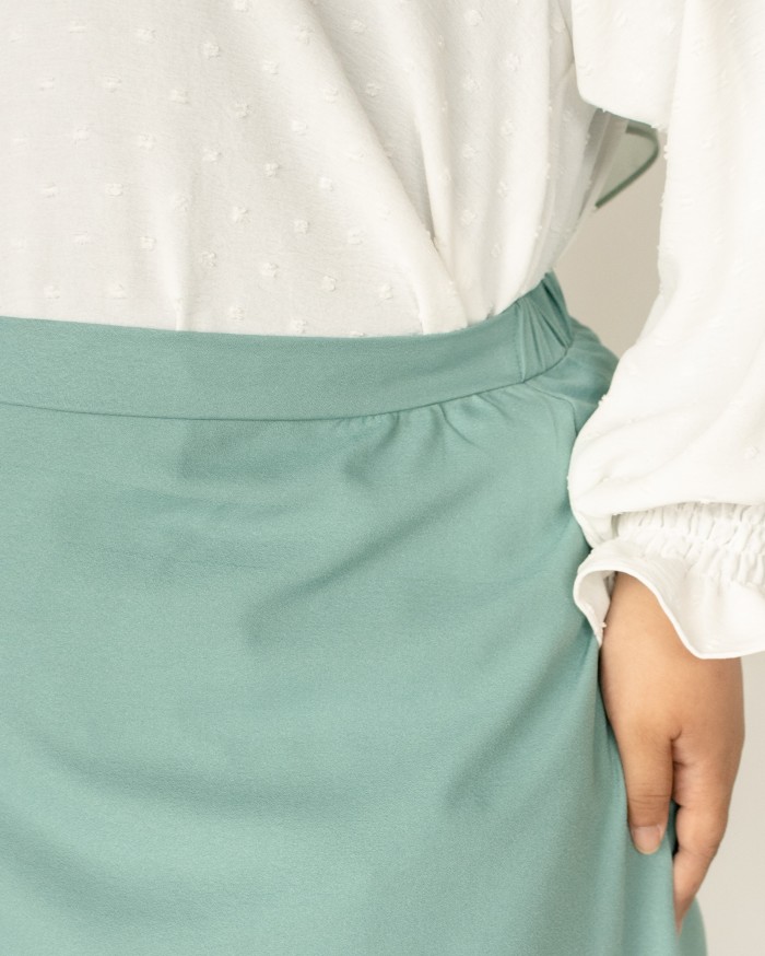 Hanami Skirt (Dusty Green)