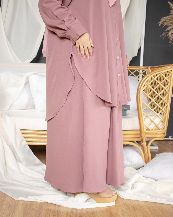 Dania Skirt Suit (Dusty Mauve)