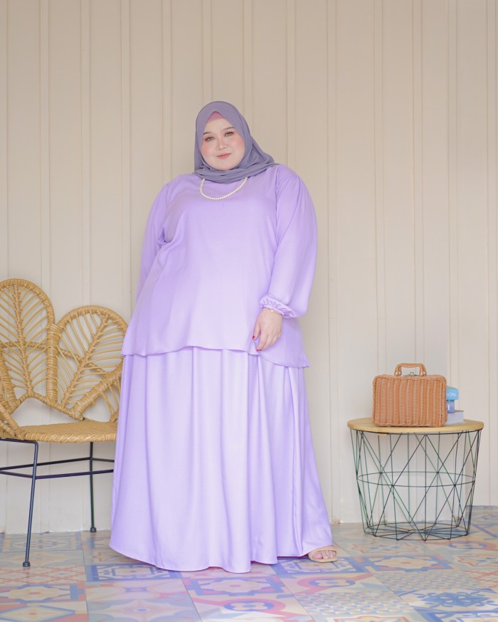 Wiliya Skirt Suit (Lilac)