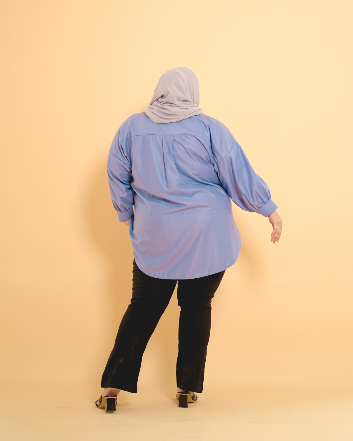 Noelle Shirt (Cornflower Blue)