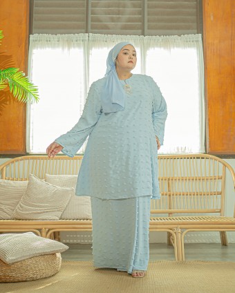 Ewan Sakenah Riau Kurung (Baby Blue)