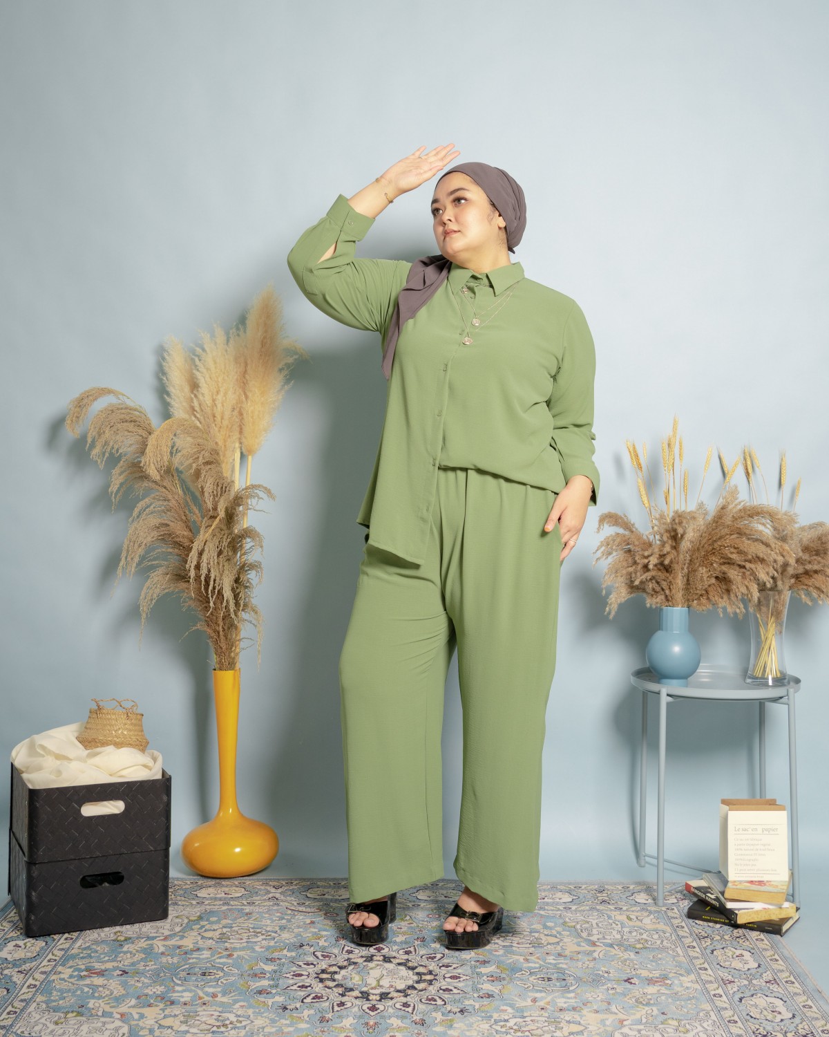 Karla Suit (Green Tea)