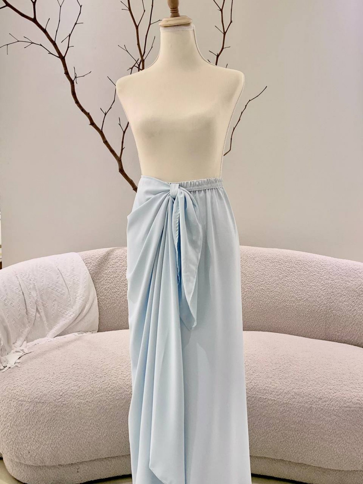 Pareo Skirt (Baby Blue)