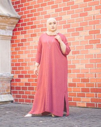 Kamela Kaftan 2.0 (Wine Pink)