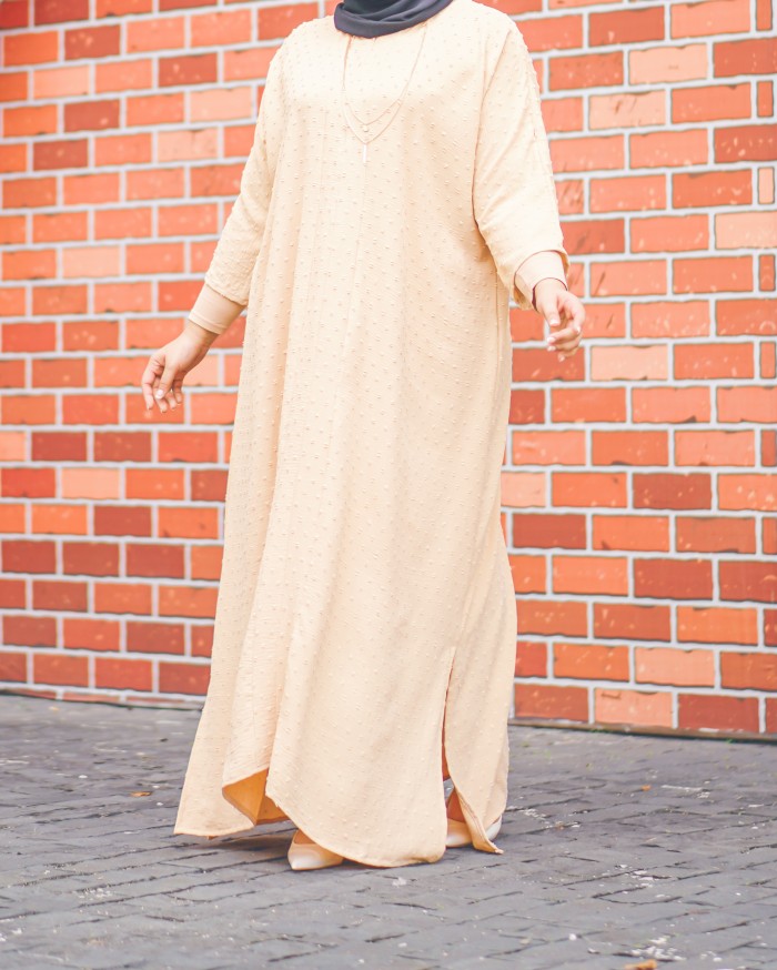 Kamela Kaftan 2.0 (Nude Beige)