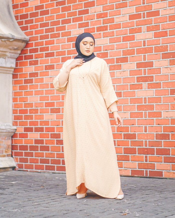 Kamela Kaftan 2.0 (Nude Beige)