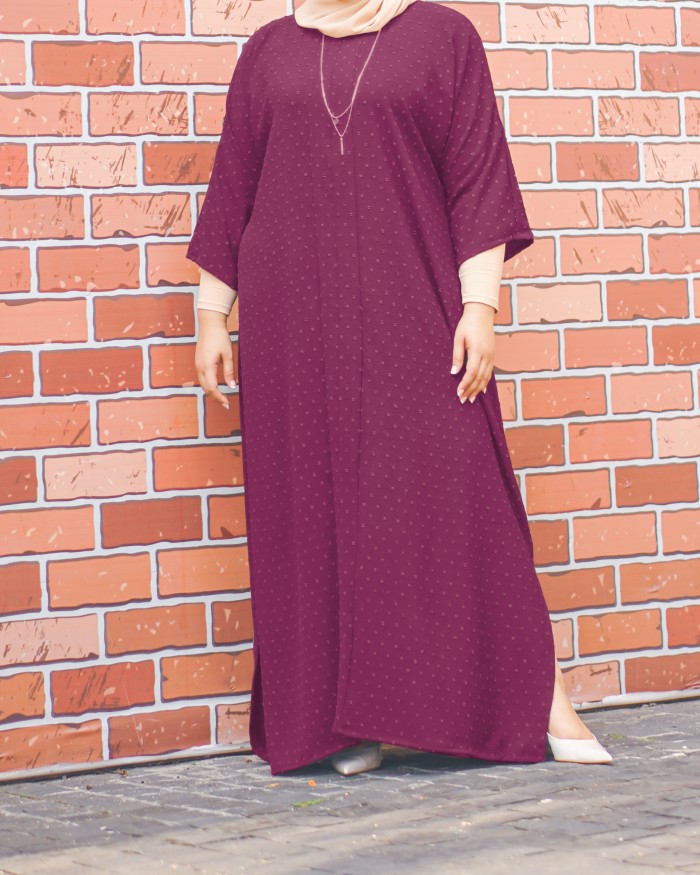 Kamela Kaftan 2.0 (Dark Raspberry)