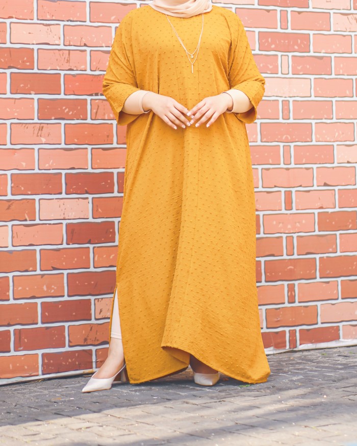 Kamela Kaftan 2.0 (Mustard)