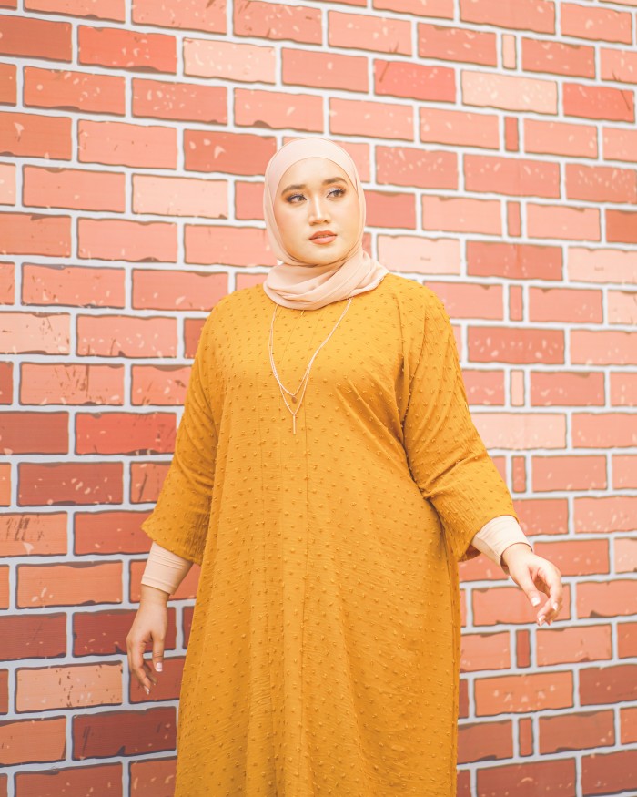 Kamela Kaftan 2.0 (Mustard)