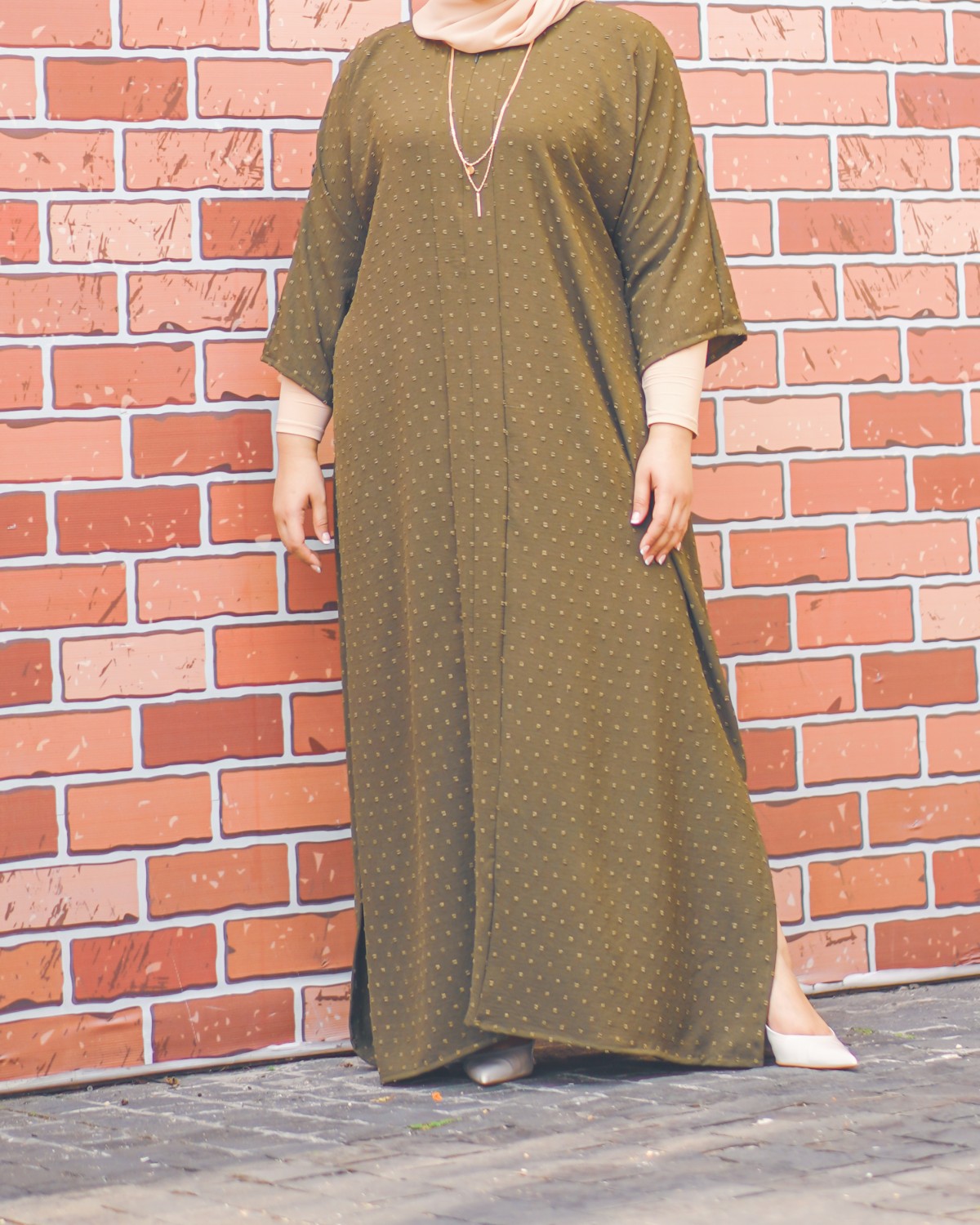 Kamela Kaftan 2.0 (Olive Green)