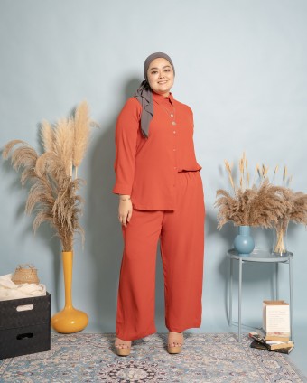 Karla Suit (Burnt Orange)