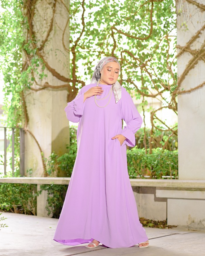 Larney Dress (Lilac)