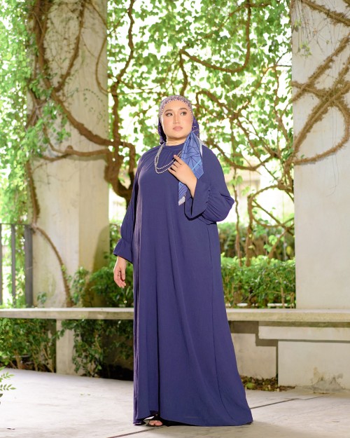 Larney Dress (Navy Blue)