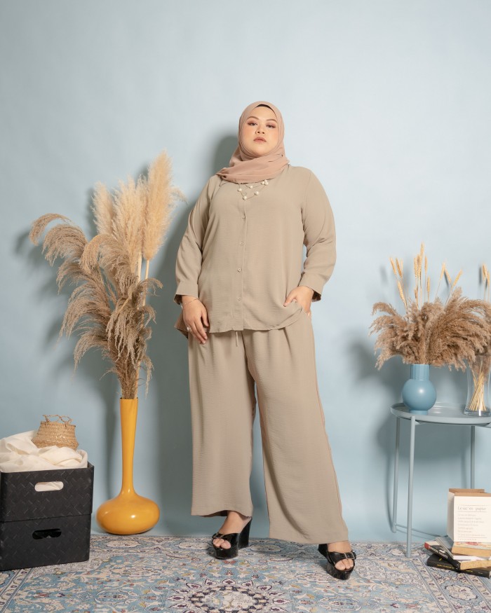 Karla Suit (Light Taupe)