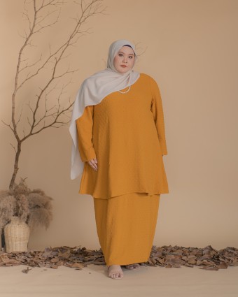 Sofia Kurung (Mustard)