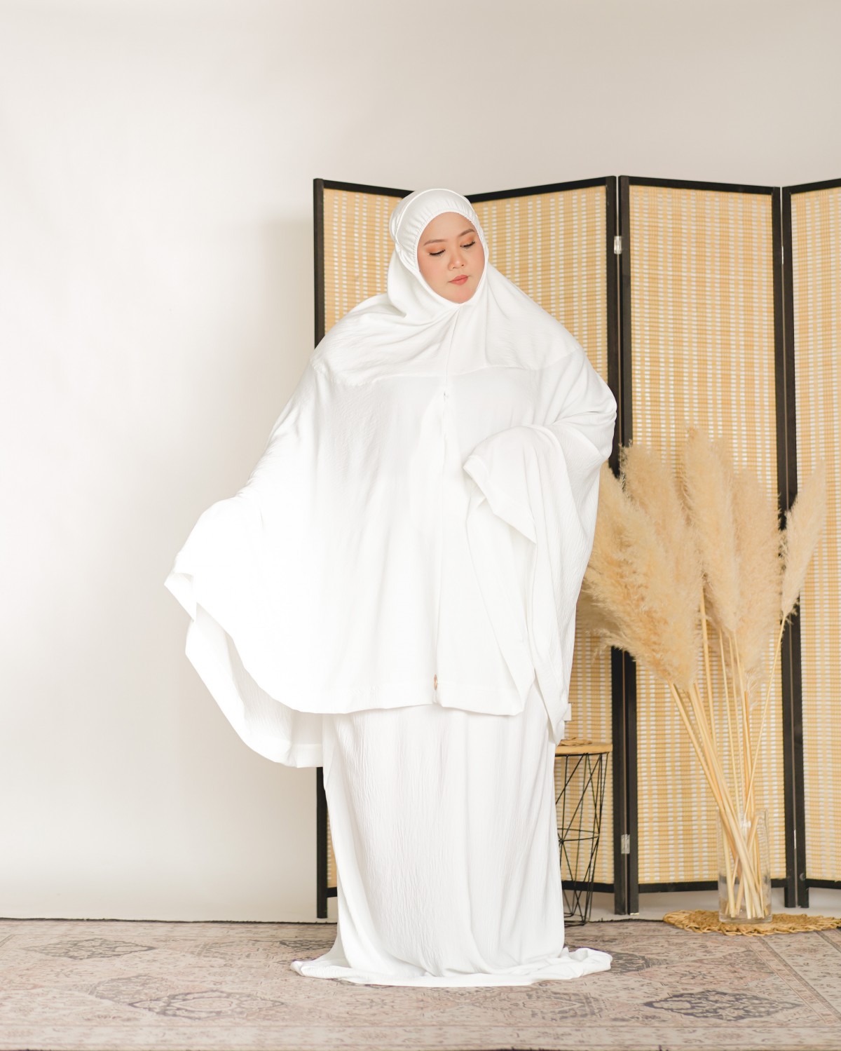 Telekung Nur Afeeyah (White)