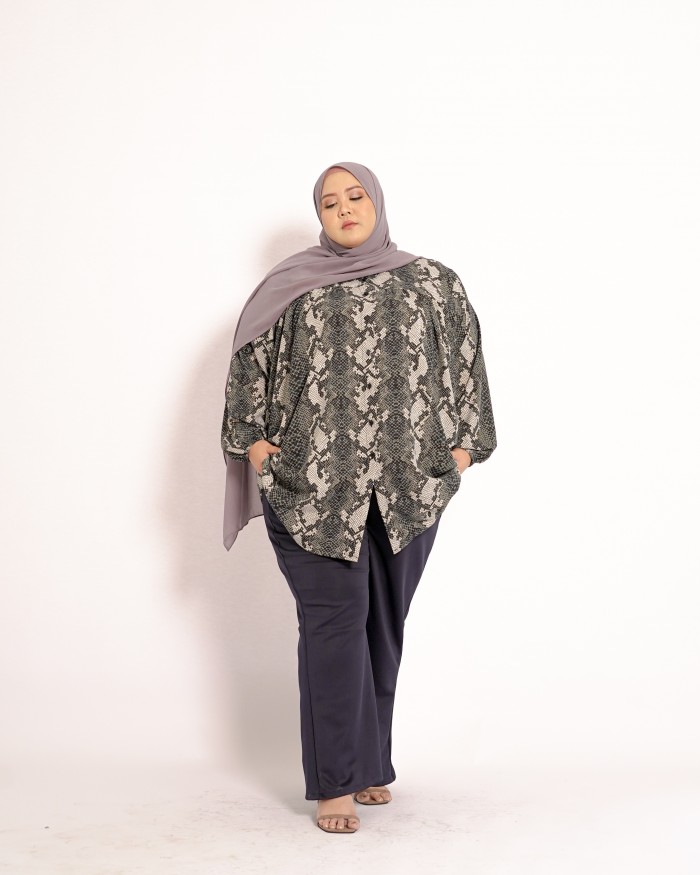 Tinie Cardi Tunic (Grey)