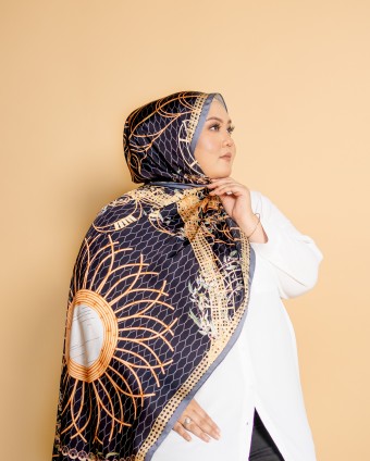 Rattan Shawl (Black)